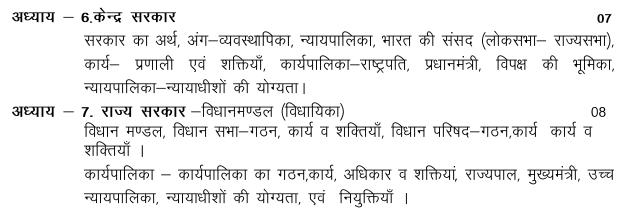 BSER 10th Social Science Syllabus
