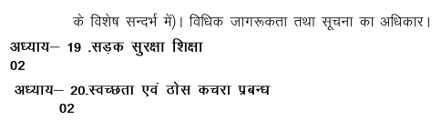 BSER 10th Social Science Syllabus