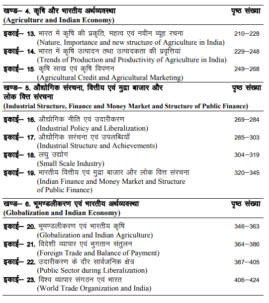 BA 1st Year Economics Books in Hindi by UOU