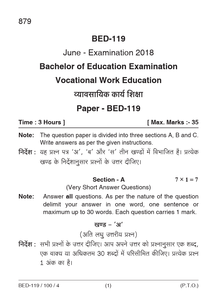 Vocational/Work Education