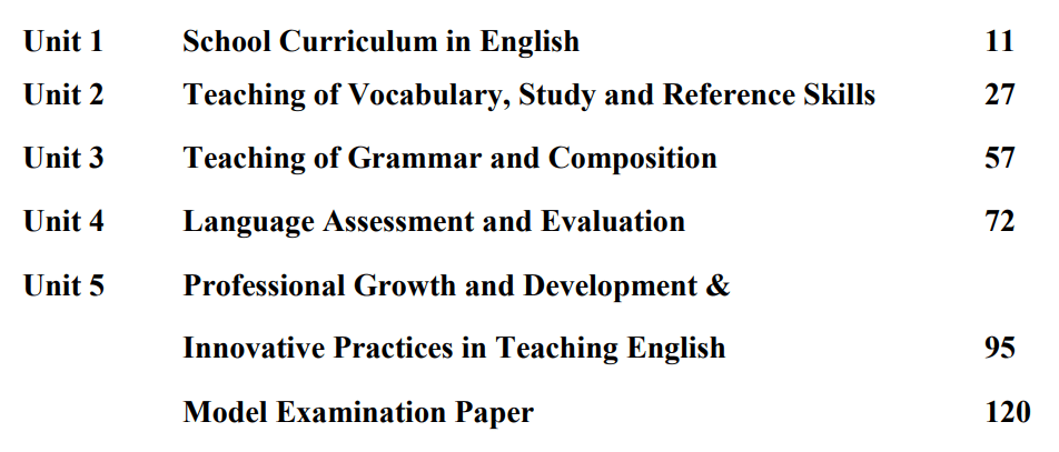 Pedagogy of English Book PDF by MANUU