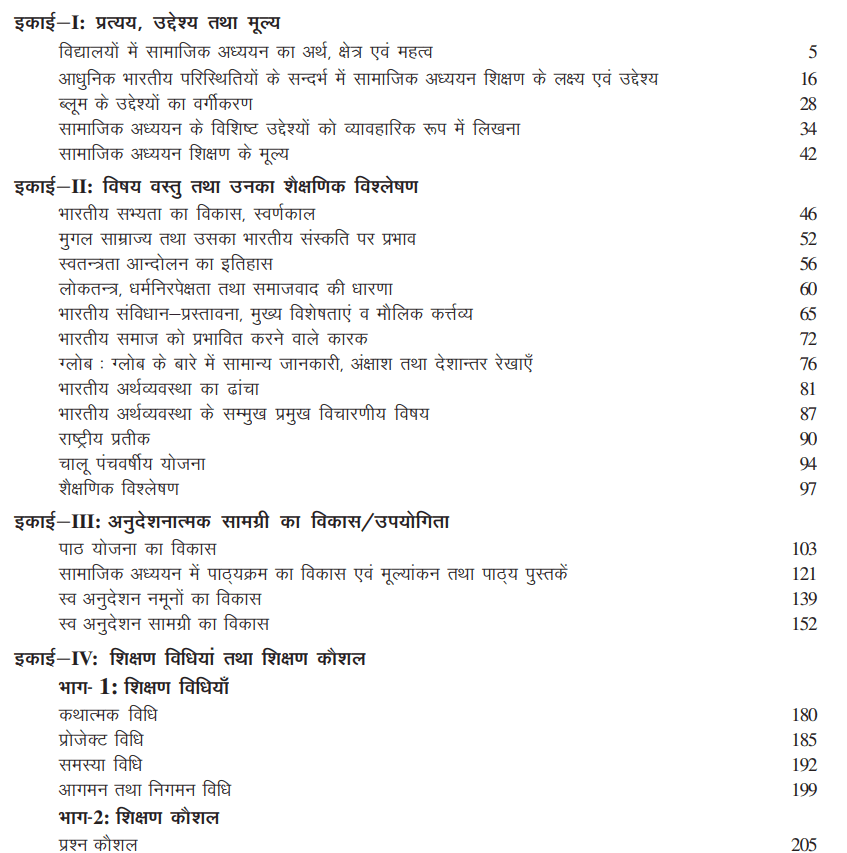 Pedagogy of Social Science Book in Hindi PDF by MDU