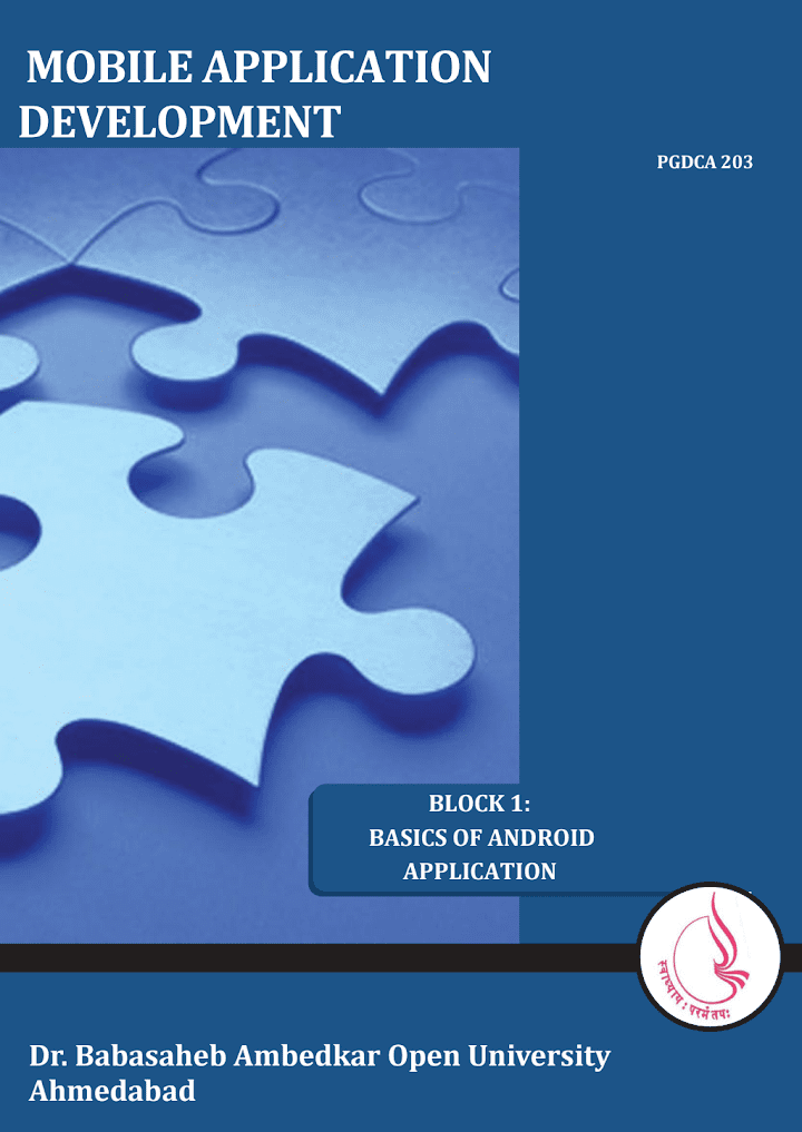 PGDCA-203: Mobile Application Development