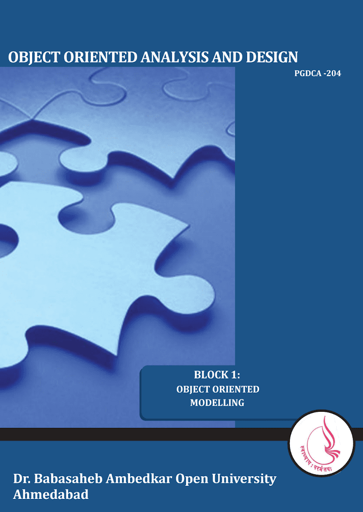 PGDCA-204: Object Oriented Analysis and Design
