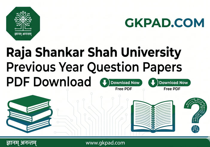 Chhindwara University Previous Year Question Papers
