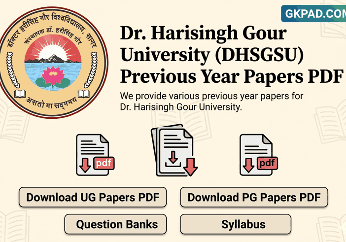 Dr. Harisingh Gour University Previous Year Papers