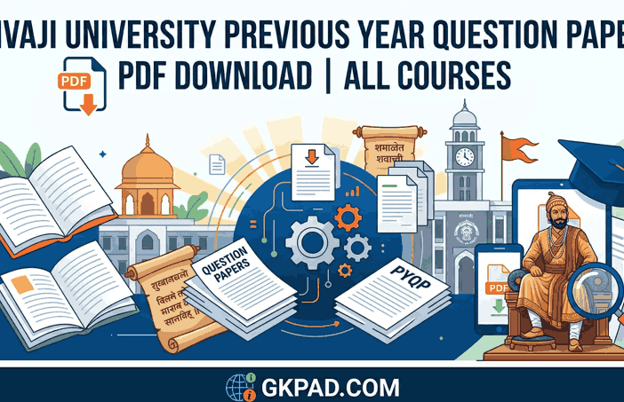 Shivaji University Previous Year Question Papers PDF Download