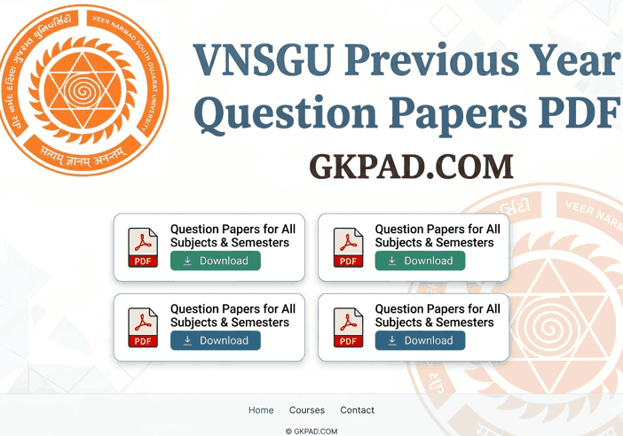 vnsgu question paper